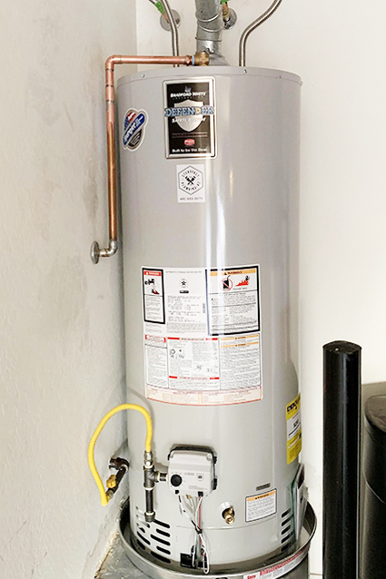 traditional tank water heater